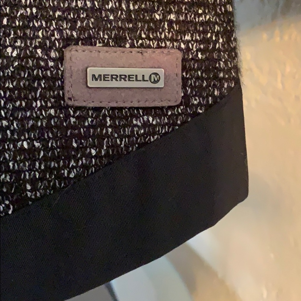Merrell coat black/white jacket winter/fall - Picture 4 of 16